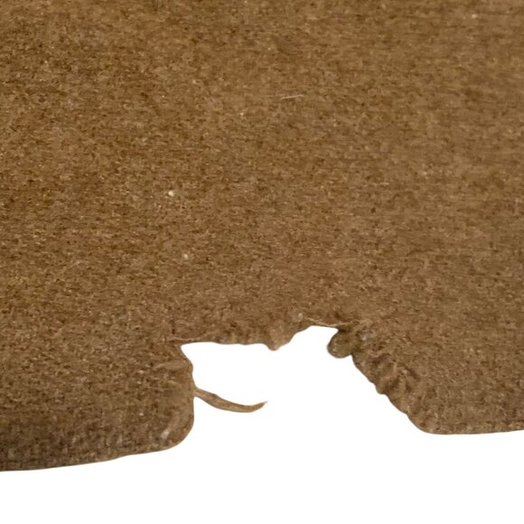 VTG 1943? Military Wool Blanket 76x59 Inch Brown Heavyweight American Woolen Co - Picture 6 of 9